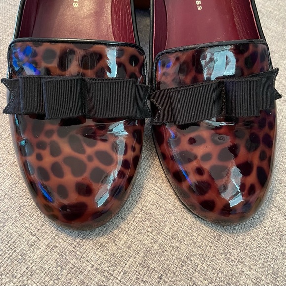 MARC BY MARC JACOBS Leopard 🐆 Patent Leather FLATS! Great condition 7.5 - Picture 2 of 14